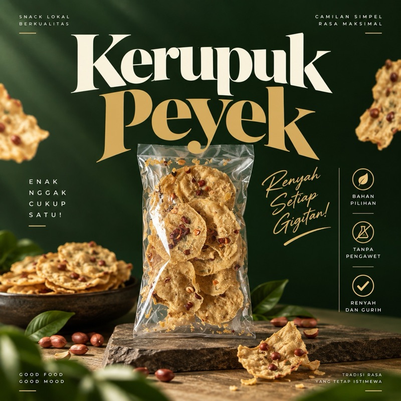 Kerupuk Peyek Varasa