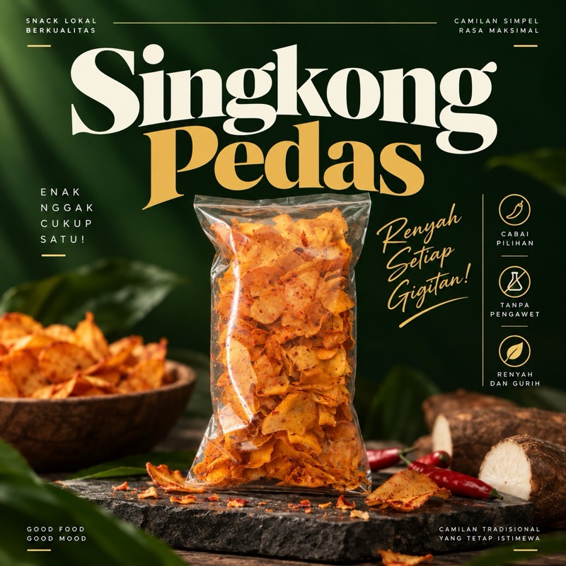 Singkong Pedas Varasa